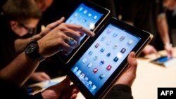 Үшінші буын iPad-ы. Лондон, 7 наурыз, 2012 жыл