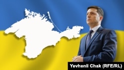 Украинаниниг сайланган президенти Владимир Зеленский.