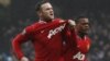 Manchester United'li Wayne Rooney (sağda) bu turda "dubl" edərək komandasına qələbə gətirdi